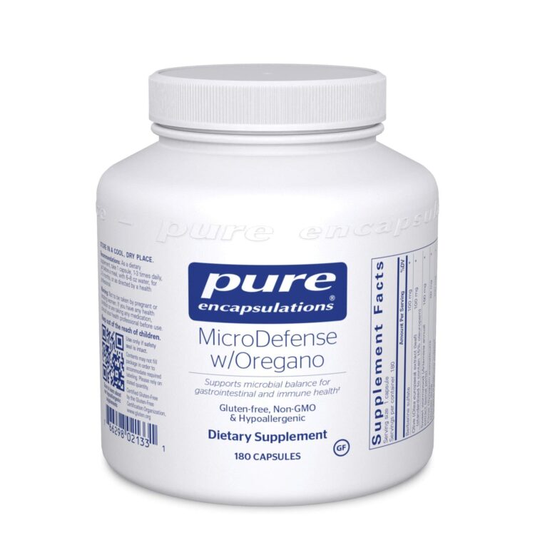 MicroDefense w/ Oregano - Pure Encapsulations - Image 2